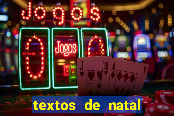 textos de natal para imprimir